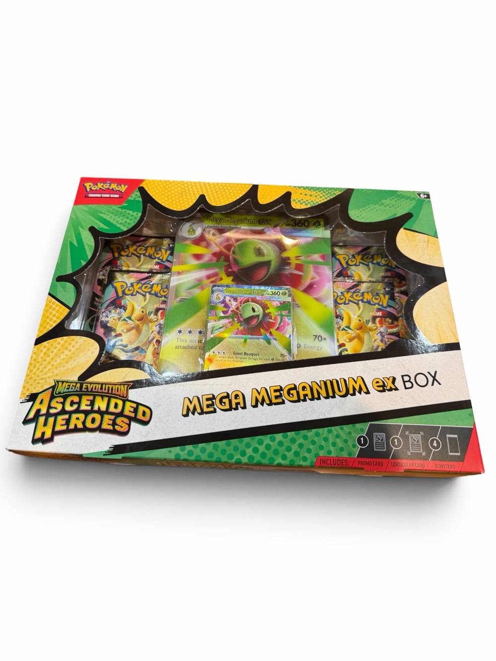 Pokémon TCG Mega Meganium ex Ascended Heroes Box New Unopened